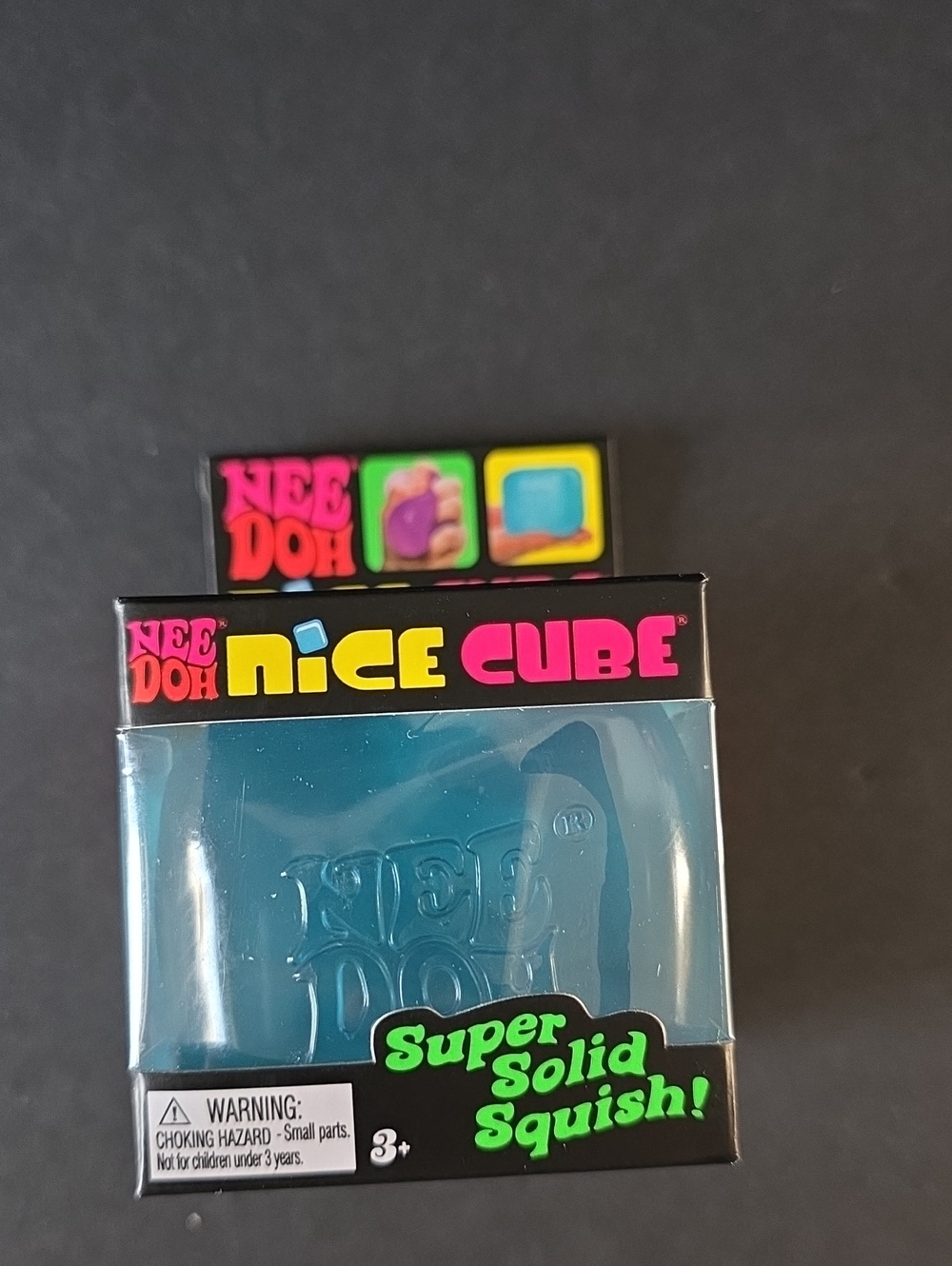 Needoh Nice Cube Blue Authentic Schylling New Sealed!